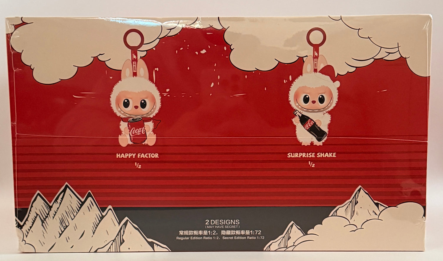 THE MONSTERS COCA-COLA SERIES-Vinyl Face Blind Box