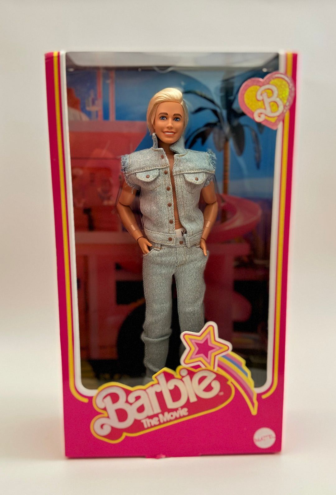 Ken: Barbie the Movie Collectible Ken Doll Wearing All-Denim Matching Set