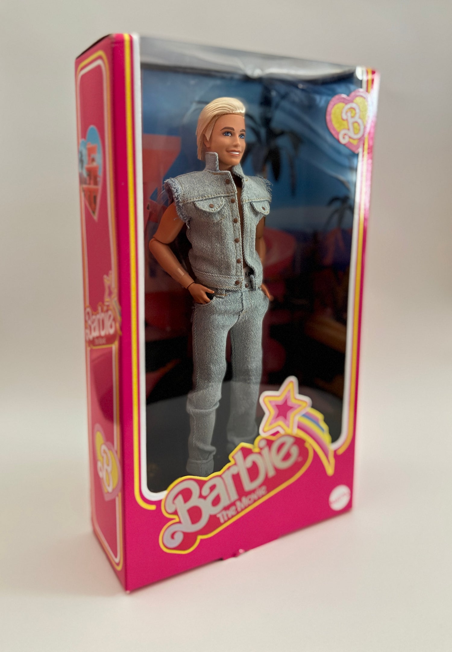 Ken: Barbie the Movie Collectible Ken Doll Wearing All-Denim Matching Set