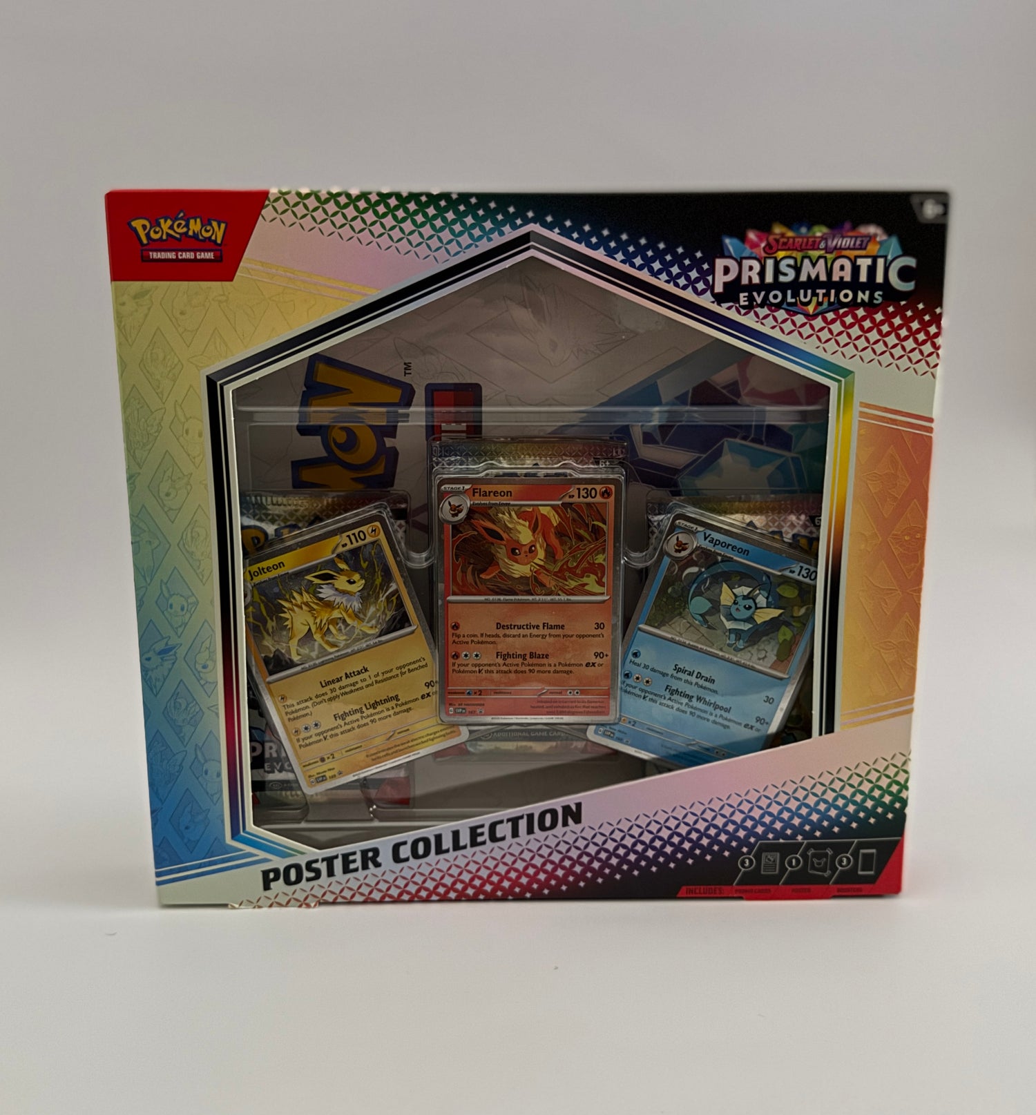 Pokémon TCG: Scarlet & Violet - Prismatic Evolutions Poster Collection