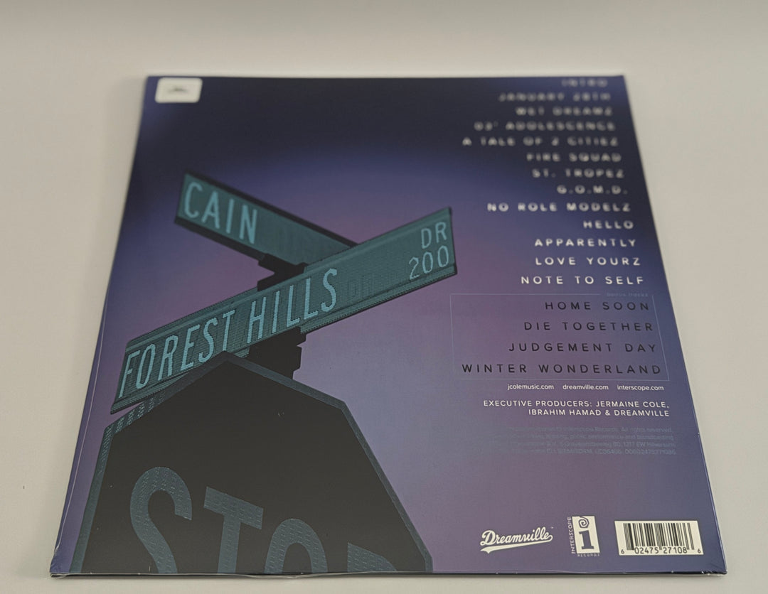 J Cole 2014 Forest Hills Drive Vinyl (10 Year Anniversary Edition)