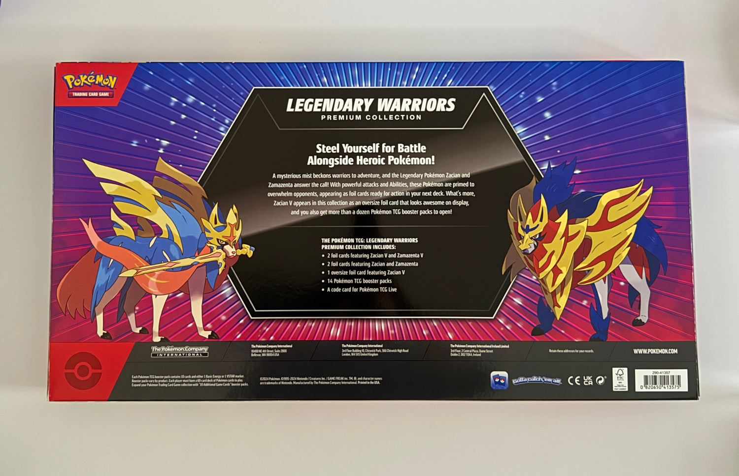 Pokemon TCG Legendary Warriors Premium Collection