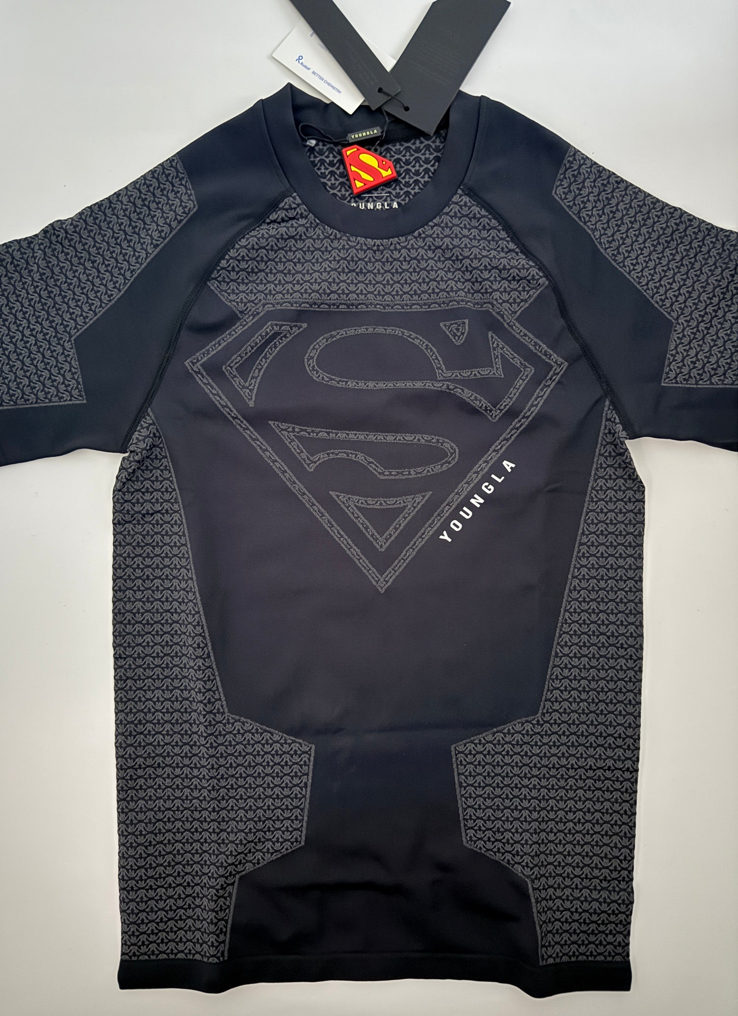 YOUNG LA SUPERMAN COMPRESSION TEES - 4117