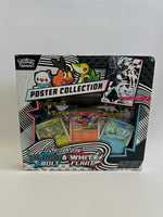 Pokémon TCG Scarlet and Violet Black and White Bolt Flare Poster Collection