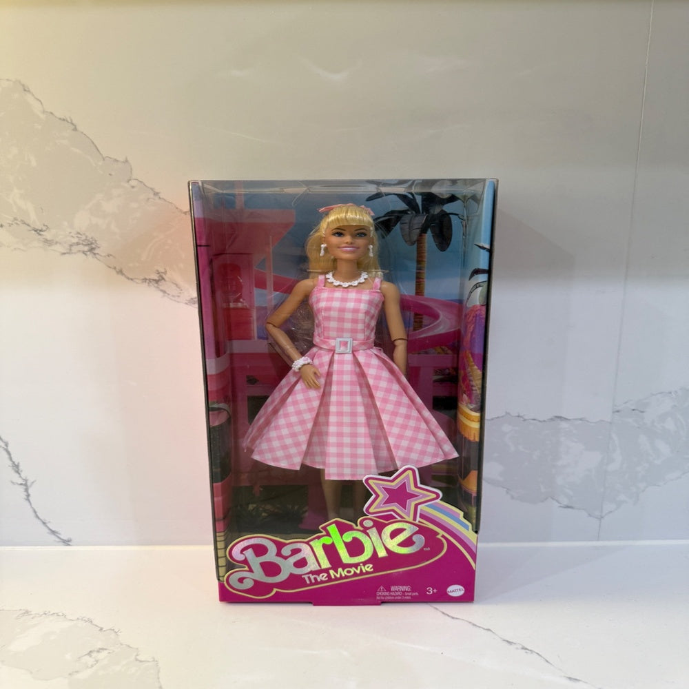 Barbie the Movie Collectible Doll, Pink Gingham Dress