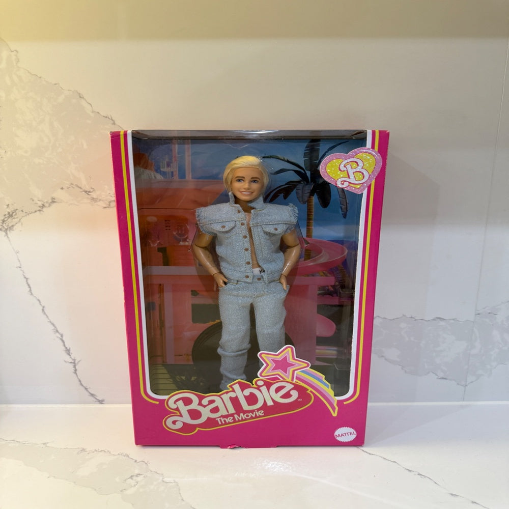 Ken: Barbie the Movie Collectible Ken Doll Wearing All-Denim Matching Set